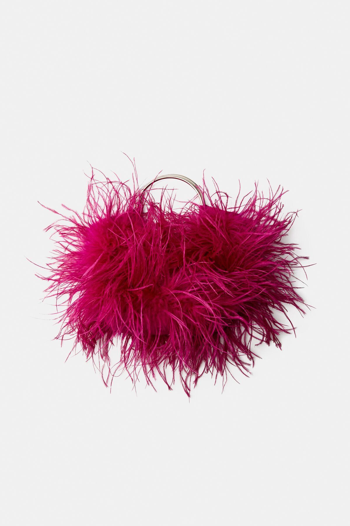 Bershka-Feather pouch bag 1