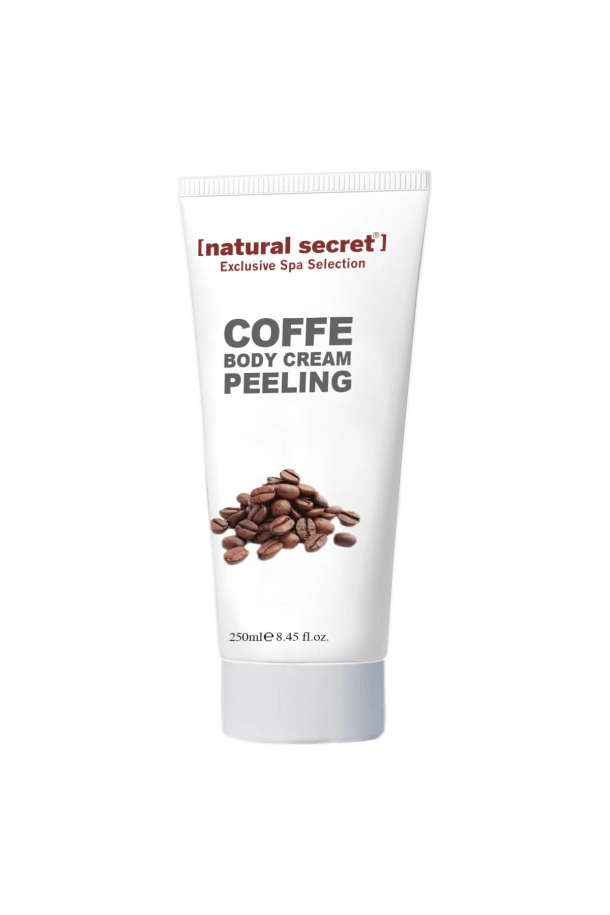 Natural Secret Kahve İçerikli Krem Peeling (Vücut İçin) / COFFEE BODY CREAM PEELING 250ml