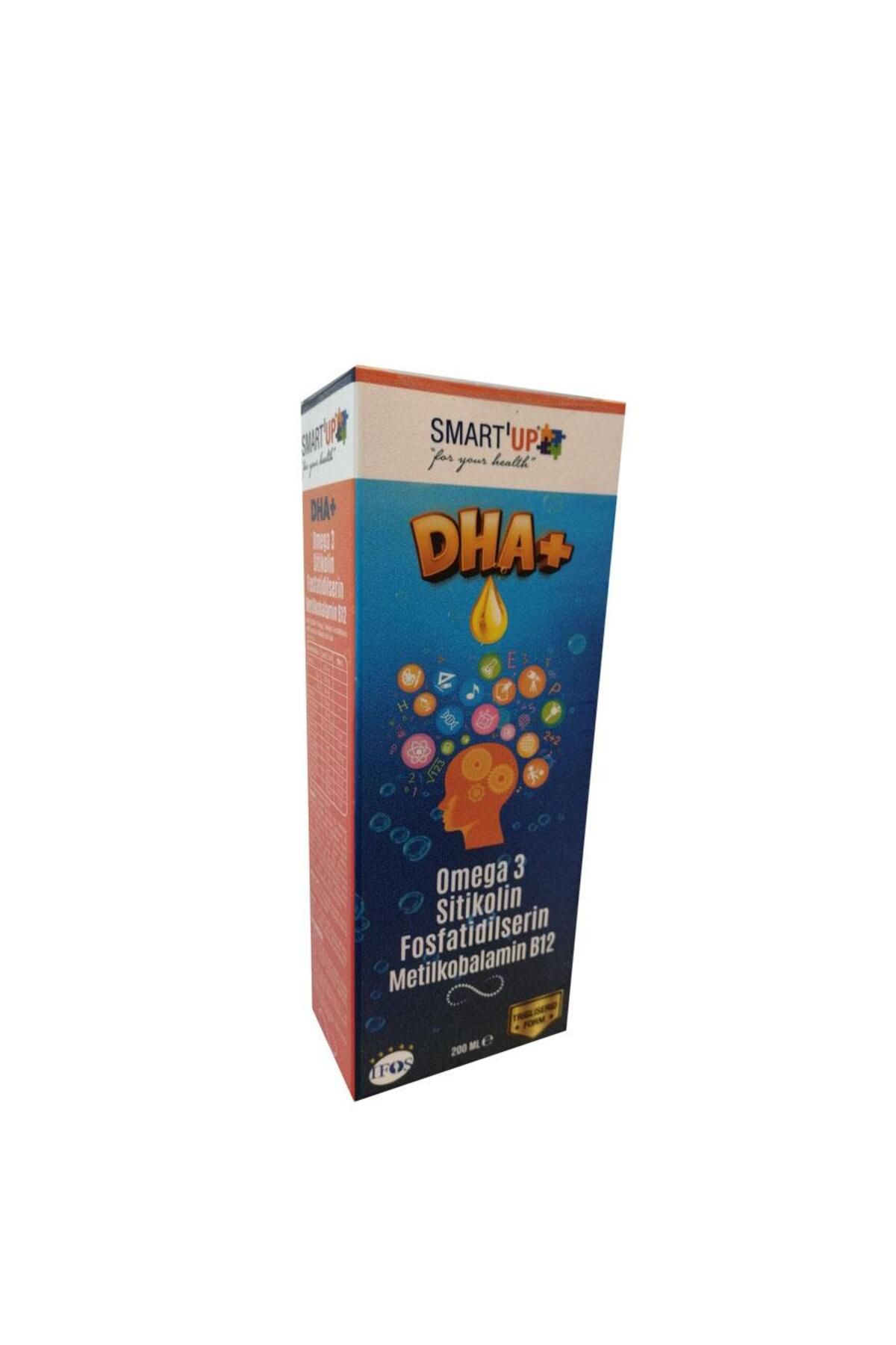 Cnr organic Smart UP DHA+ Omega3 Sitikolin Fosfatidilserin Vitamin B12 Sıvı 200 ml