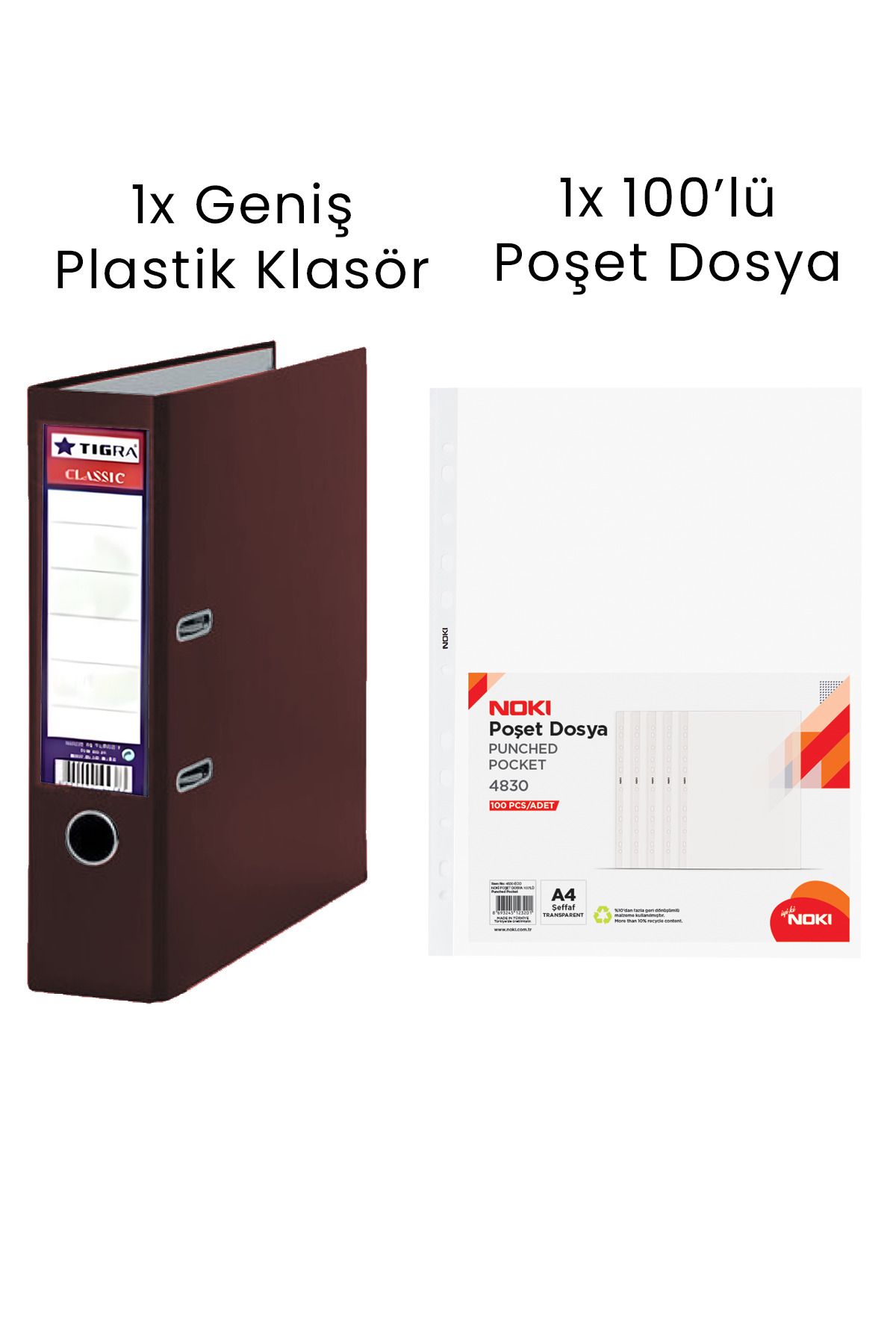 Tigra-1 buc Tigra Folder lat 1 bucată Noki 100 Plicuri Set Office File 8