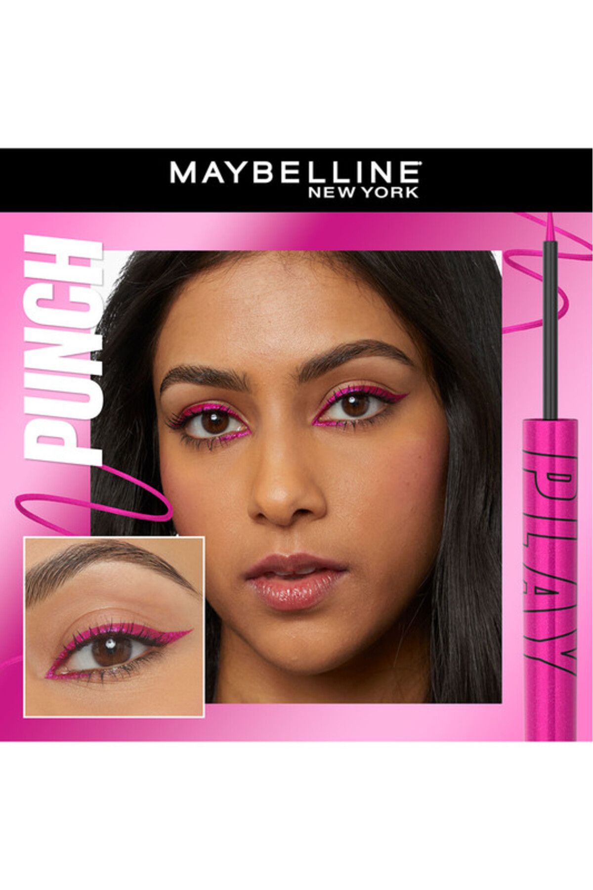 Maybelline New York-, Tattoo Liner Play - محدد عيون سائل مقاوم للماء (PUNCH) 5