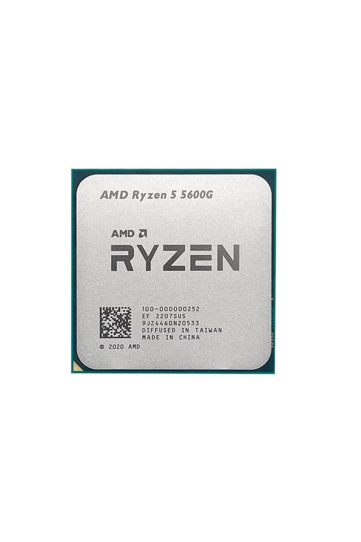 Amd Ryzen 5 5600g Tray 3.9 Ghz 6 Çekirdek 19mb Cache Am4 7nm Kutulusuz Fansız Işlemci