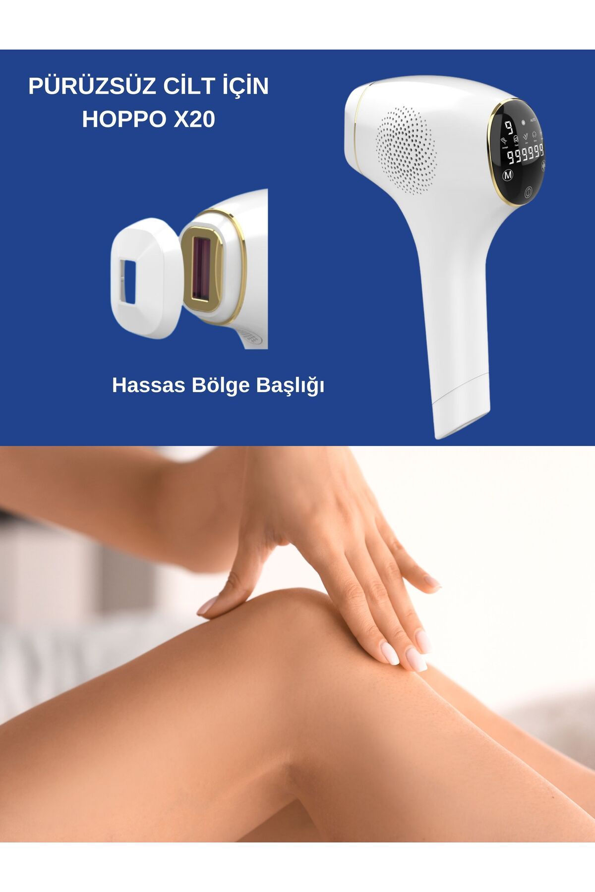 hoppo Ipl Buz Lazer Epilasyon Cihazı X20 999.999 Flash Atım-4