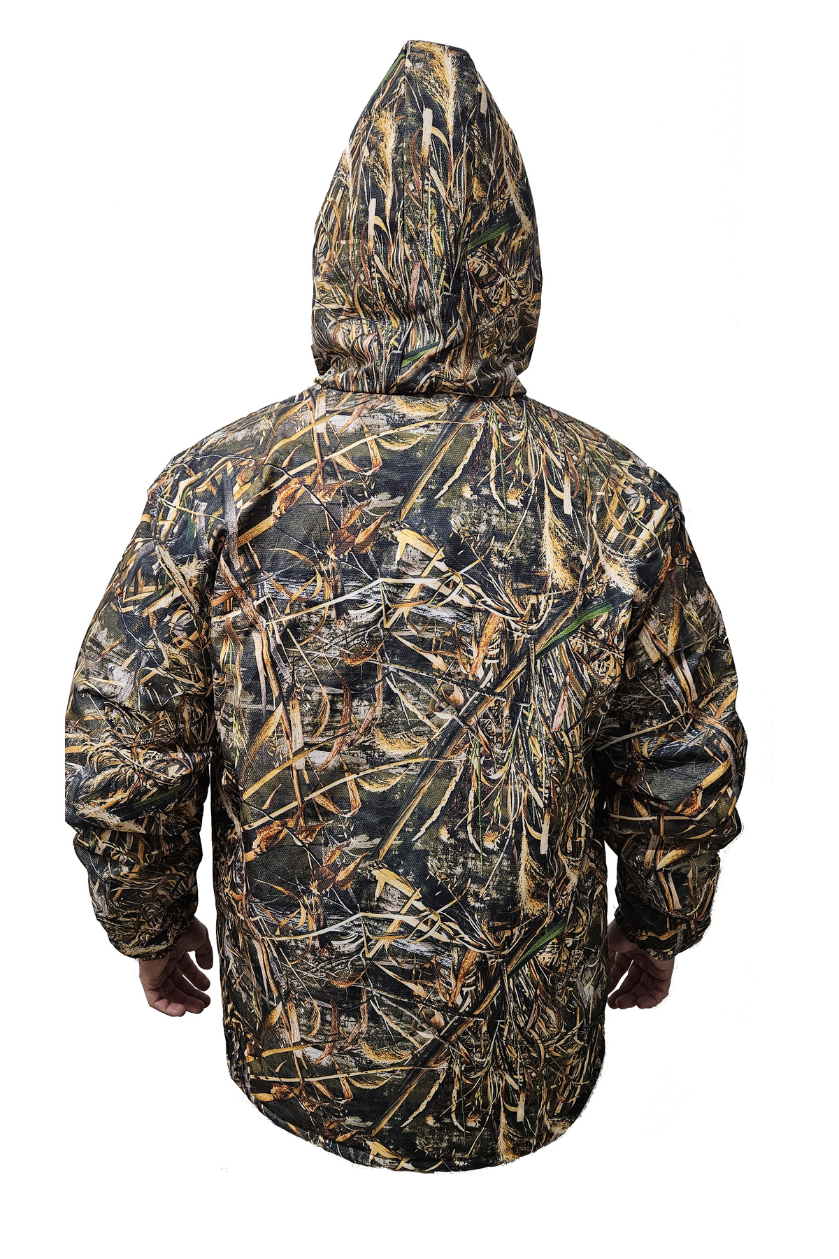 ALDOS-Reed Pattern Waterproof Hunting Jacket 3
