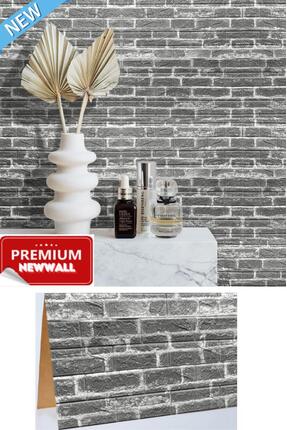 Renkli Duvarlar Yapışkanlı 3D Esnek Sünger Duvar Kaplama Kağıdı Paneli Salon ...