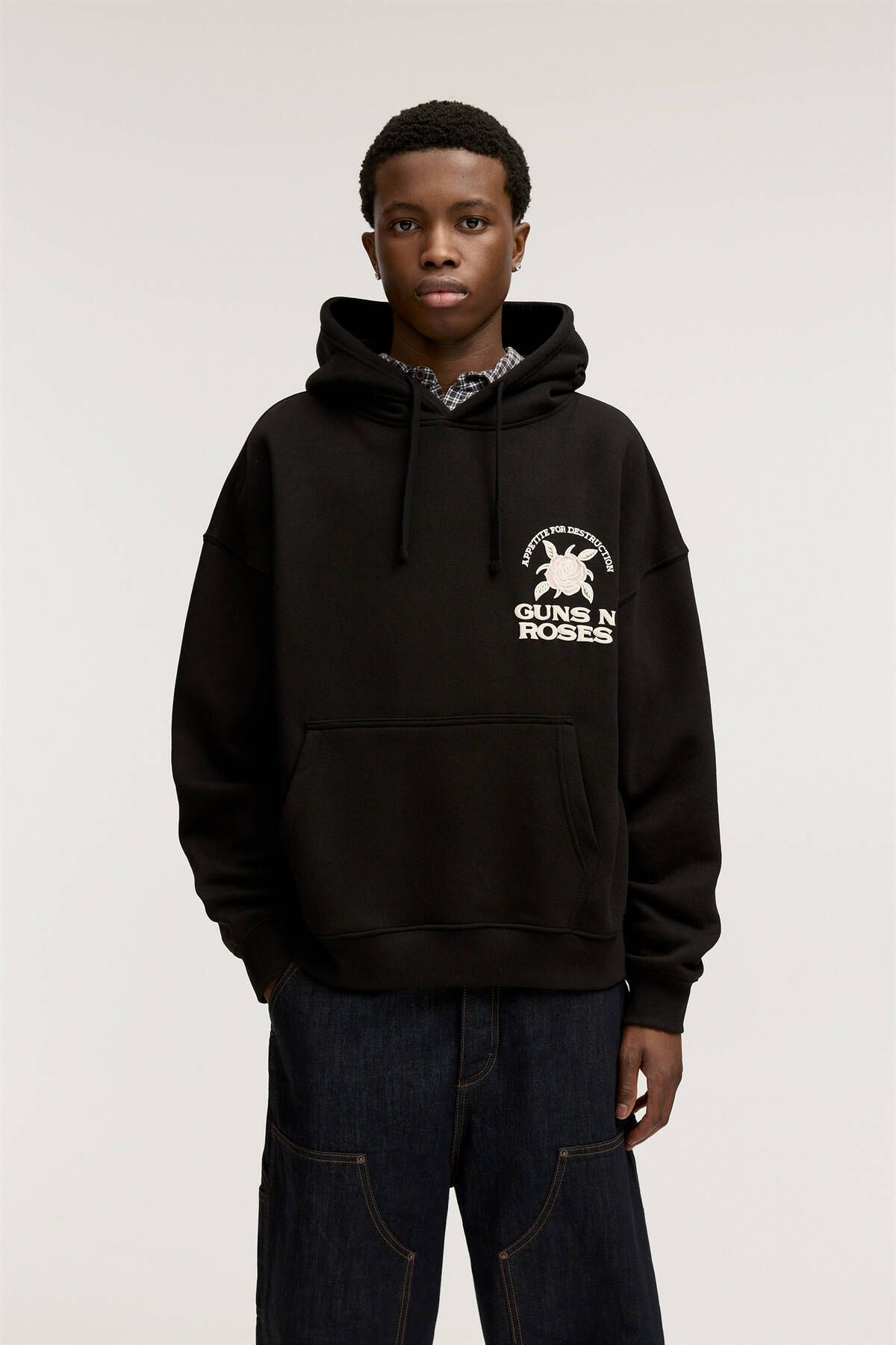 Pull & Bear-Guns N' Roses Hooded Sweatshirt 1