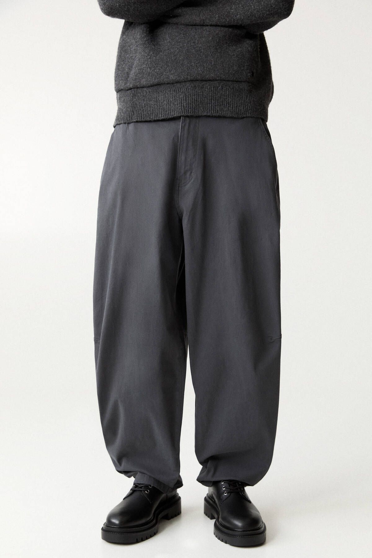 Pull & Bear-Balloon Jogger Pants 3