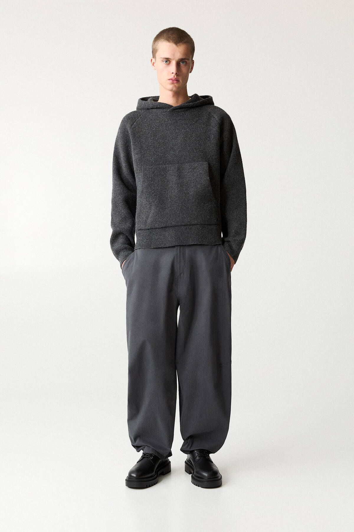 Pull & Bear-Balloon Jogger Pants 2