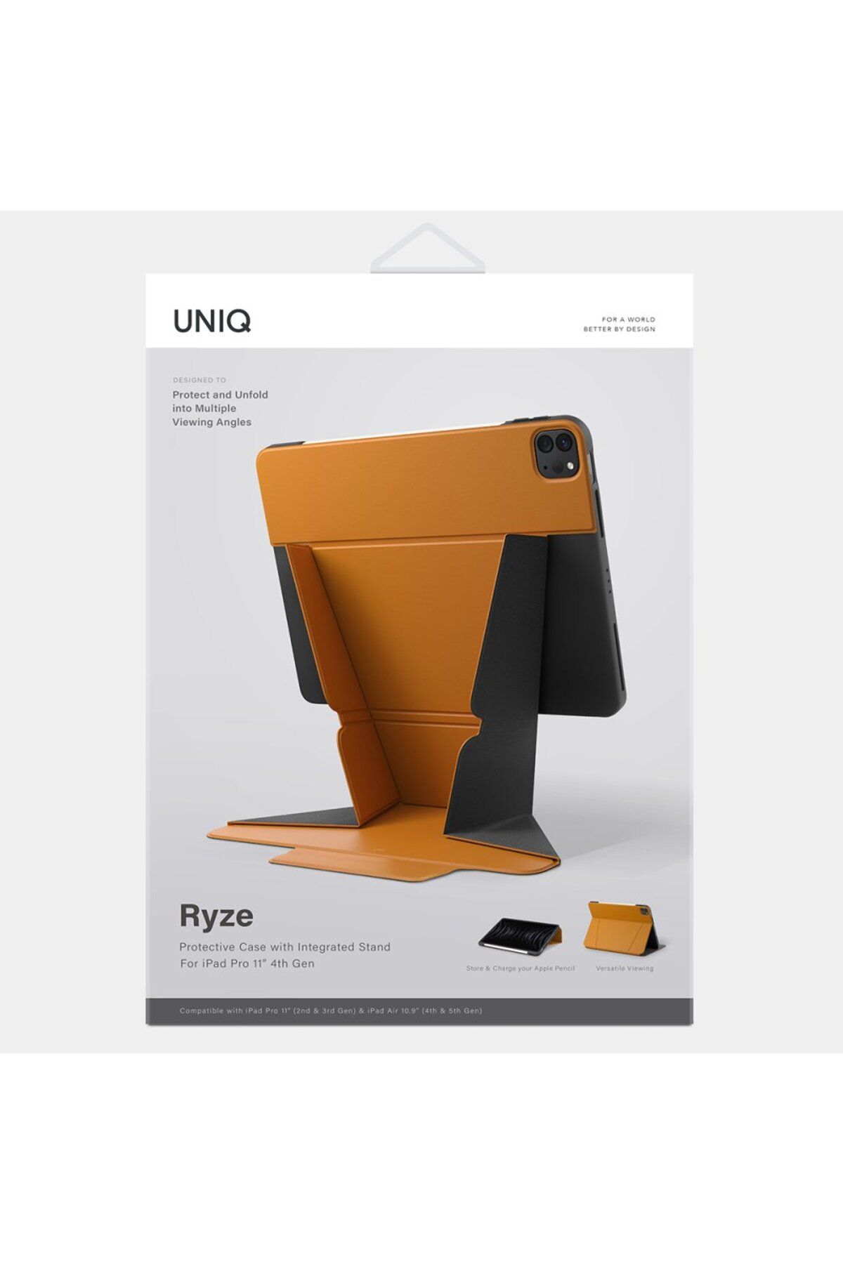 UNIQ Better By Design-Ryze Pro 11" 2022 M2 Tablet with 360O Rotation and Foldable Design 6
