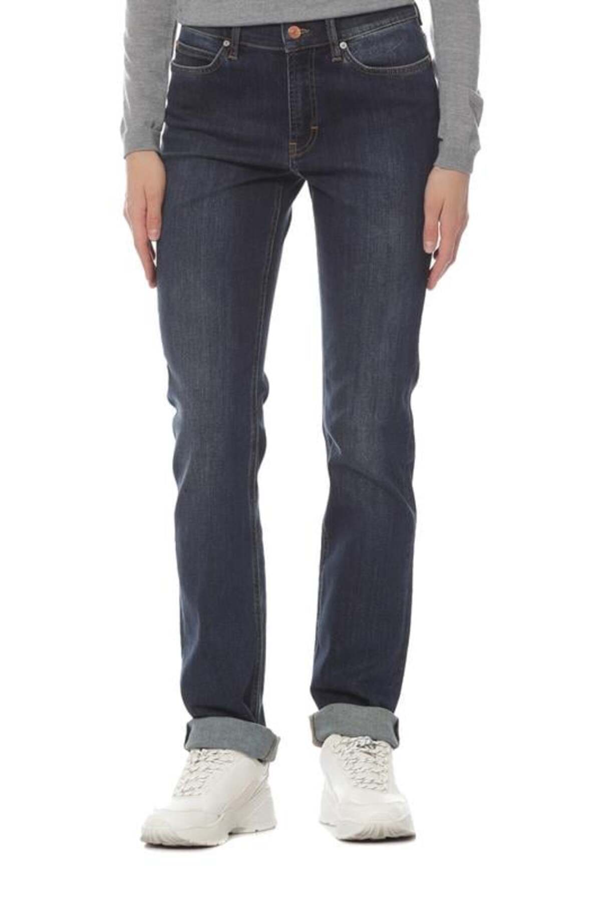 Escada-Sport Pipe Leg Normal Waist Cotton Jean Trousers 2