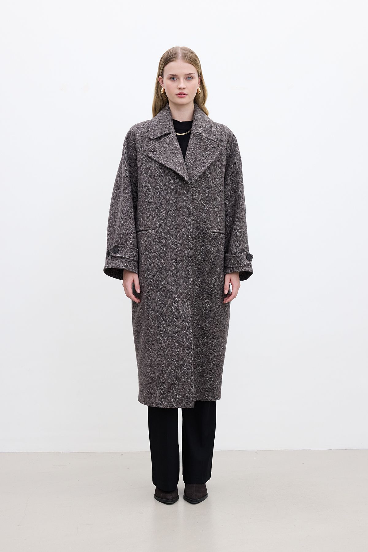 Manuka-Asymmetrical Closure - Cashew Coat Mink 4