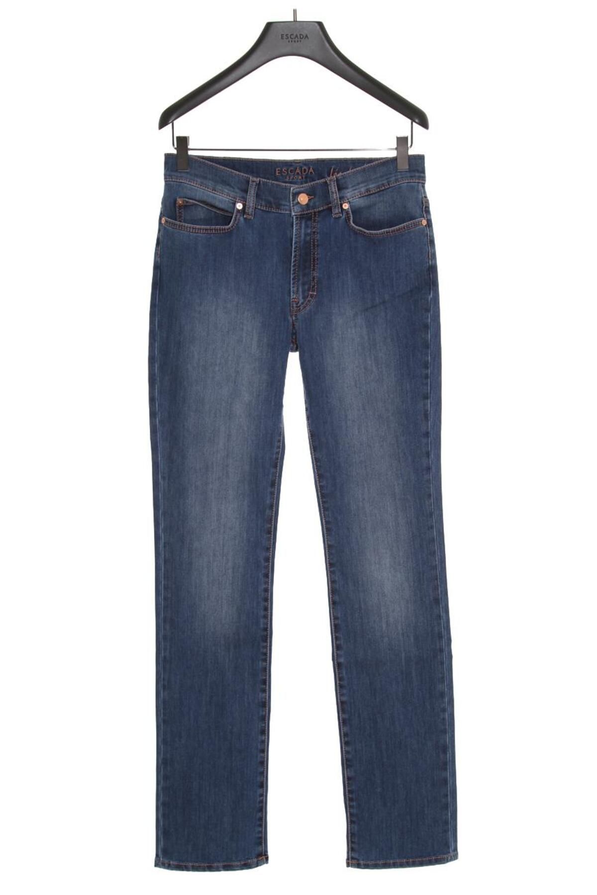 Escada Cep Detaylı Dar Kesim Likralı Jean Pantolon