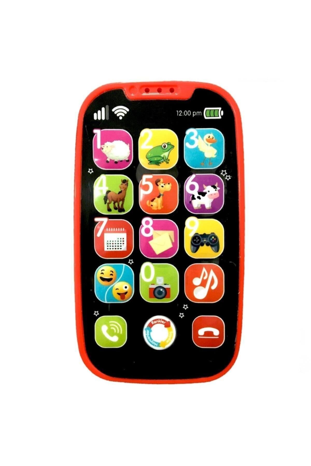 lets be child Lc Eğitici Akıllı Telefonum-kırmızı