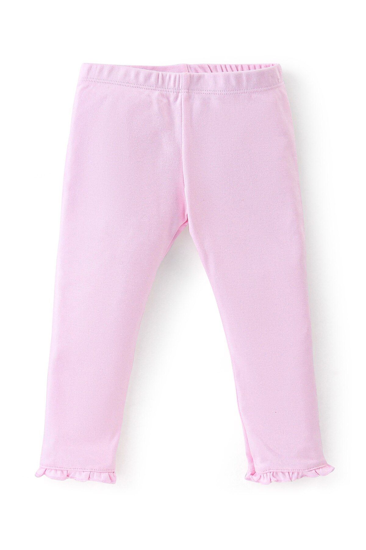 Babyoye-Eco Conscious 100% Cotton Full Sleeves Top & Legging Heart Print - Pink & White 4
