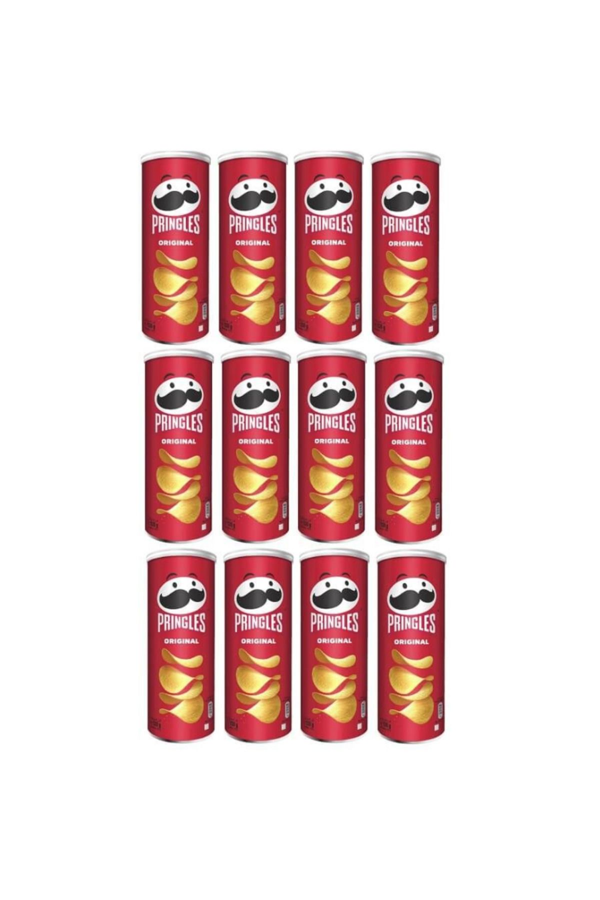 Pringles ORGİNAL PRİNGLES 165 GR * 12 ADET