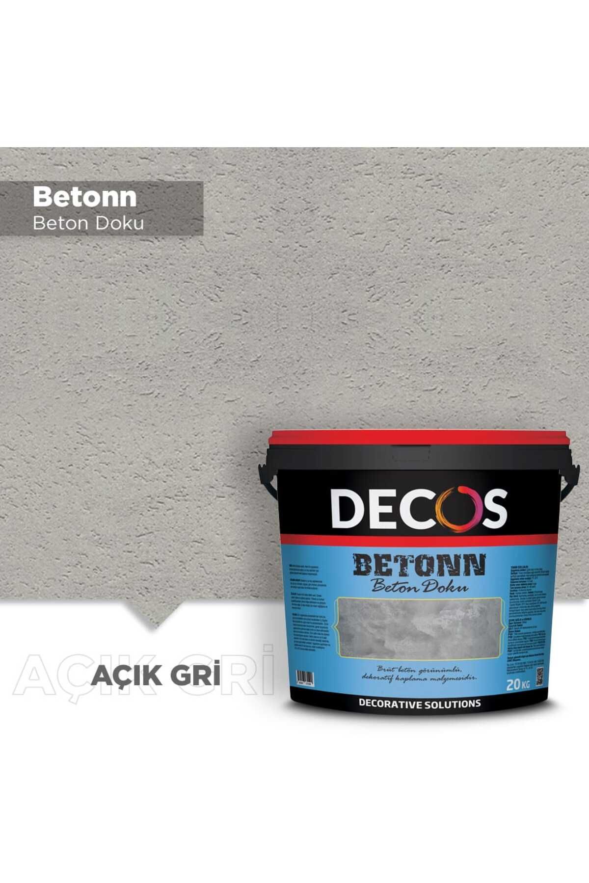 DECOS Betonn - Beton Efektli Italyan Sıva