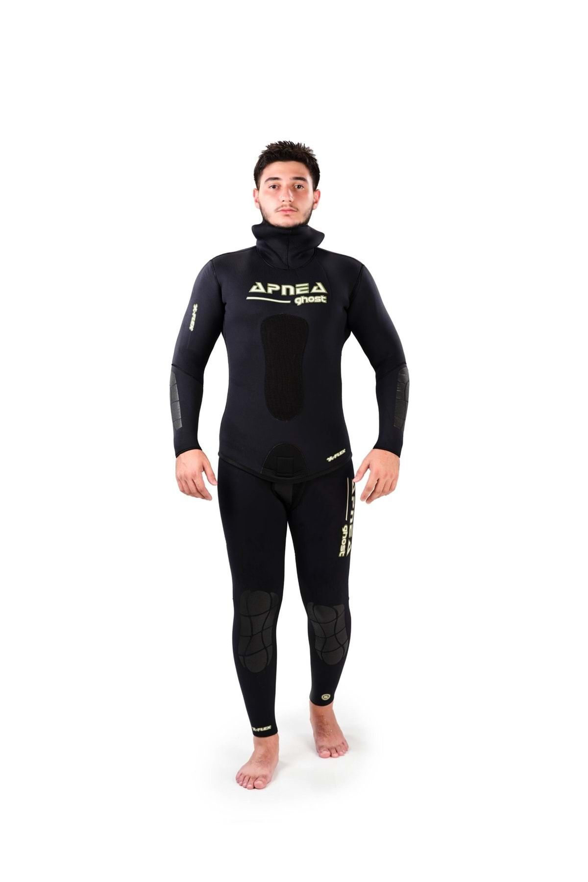 Apnea 5mm Apnea Ghost Black X-Flex Siyah Avcı Dalış Elbisesi - M