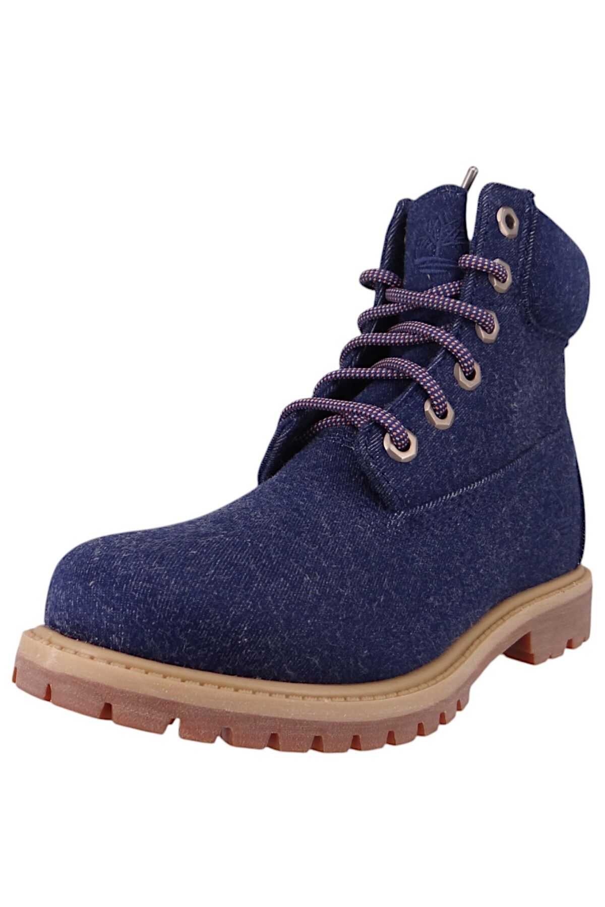 Timberland-Damen Elegante Stiefel Stiefel Winterschuhe Premium Warm gefüttert TB0A2PJ6EP4 Blau Dark Blue Lede 1