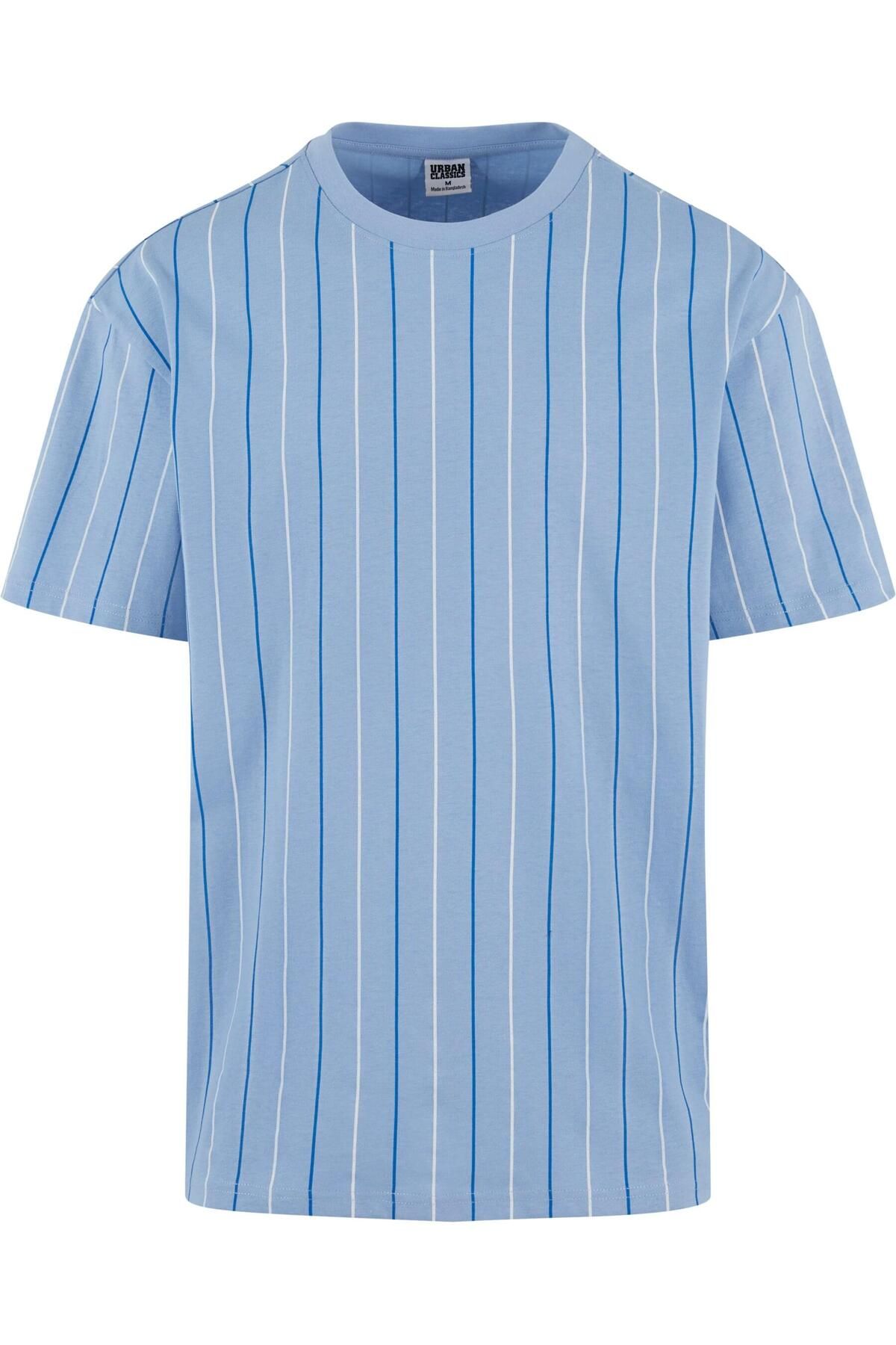 Urban Classics Printed Pinstripe Tee für Herren - L