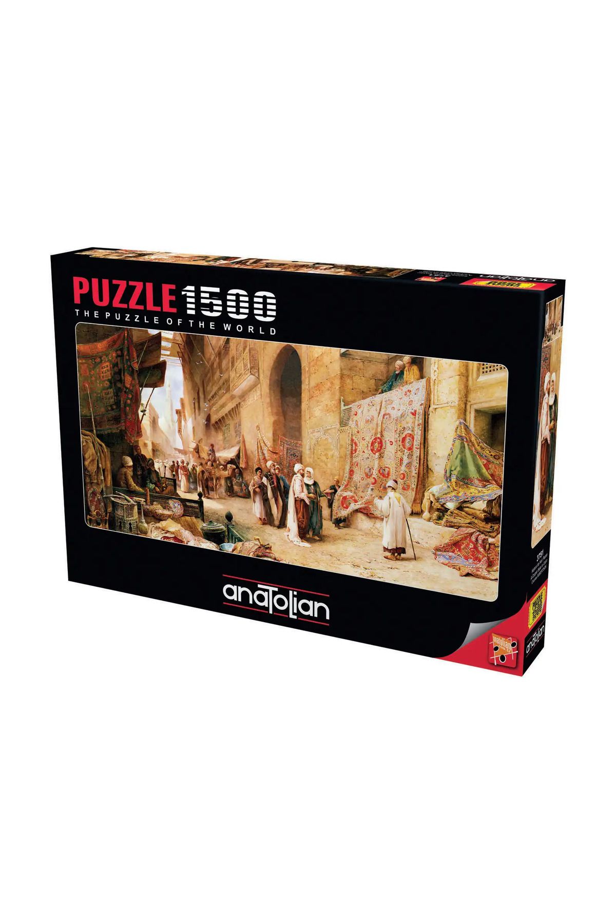 Anatolian Puzzle 1500 Parçalık Puzzle / Kahire'de Halı Pazarı - Kod: 3751