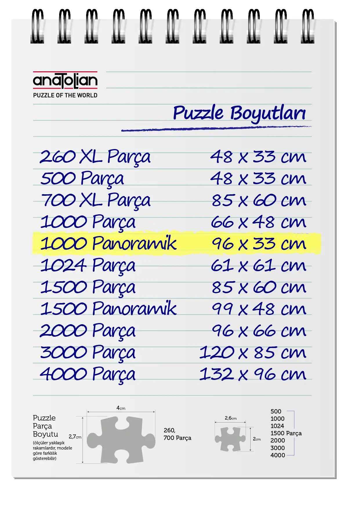 Anatolian Puzzle-أحجية الصور المقطوعة 1000 قطعة - مسجد السلطان أحمد 3194 4