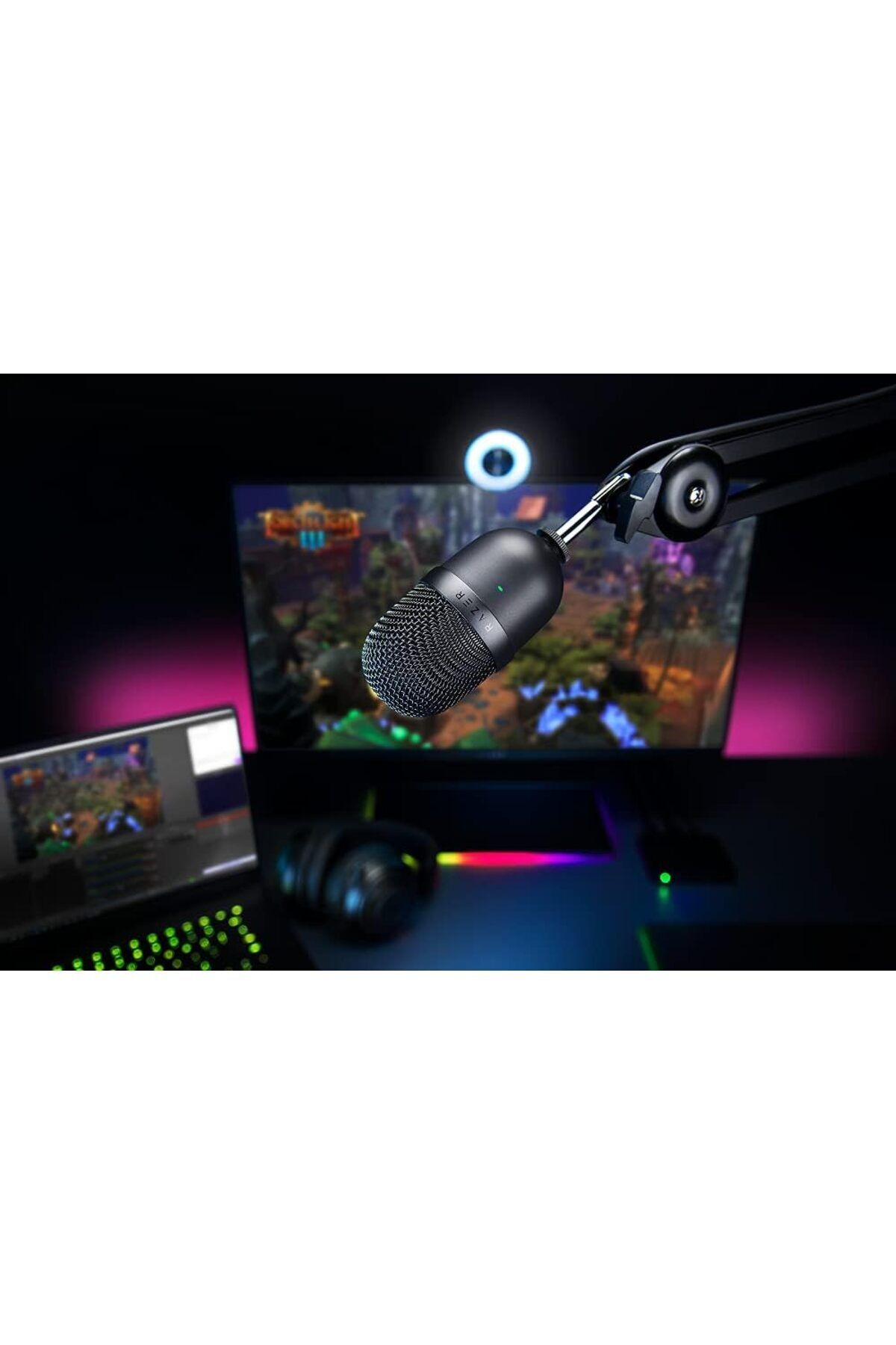 RAZER-Seiren Mini USB Condenser Microphone - Black 4