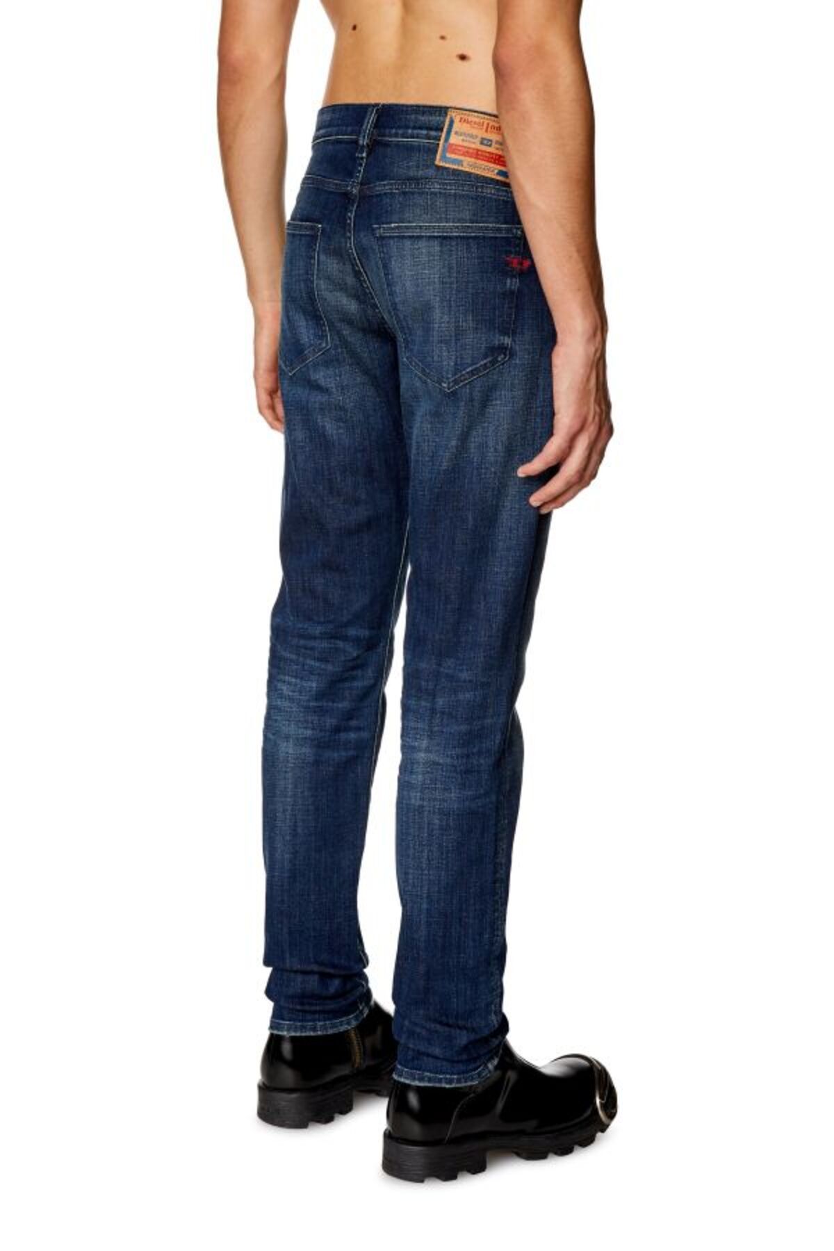 شلوار جین آبی مردانه Slim Fit Blue Jean 2019 D Trukt Diesel