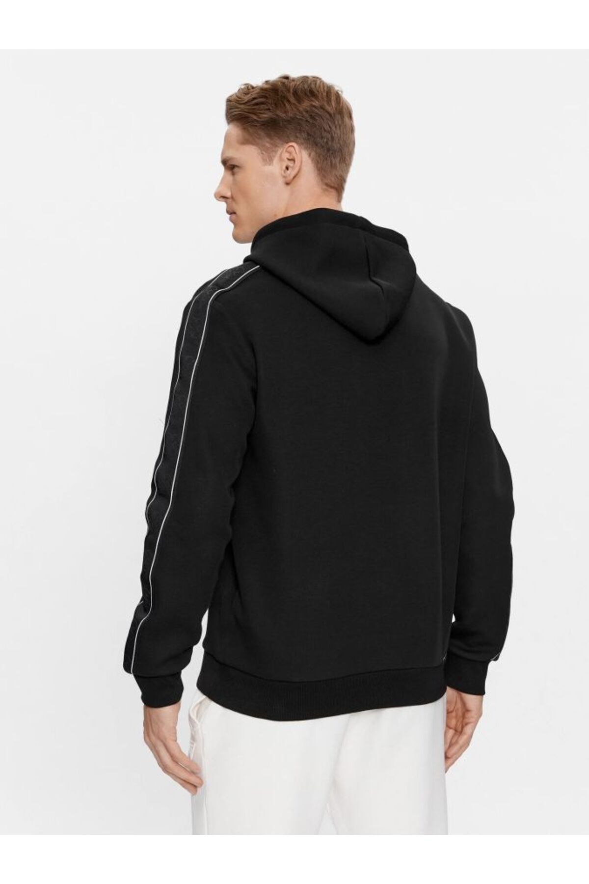 سویشرت مشکی مردانه سویی شرت اورجینال Guess