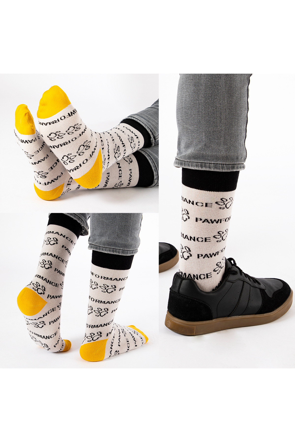 Biggdesign-Set de șosete Pawformance pentru câini 8
