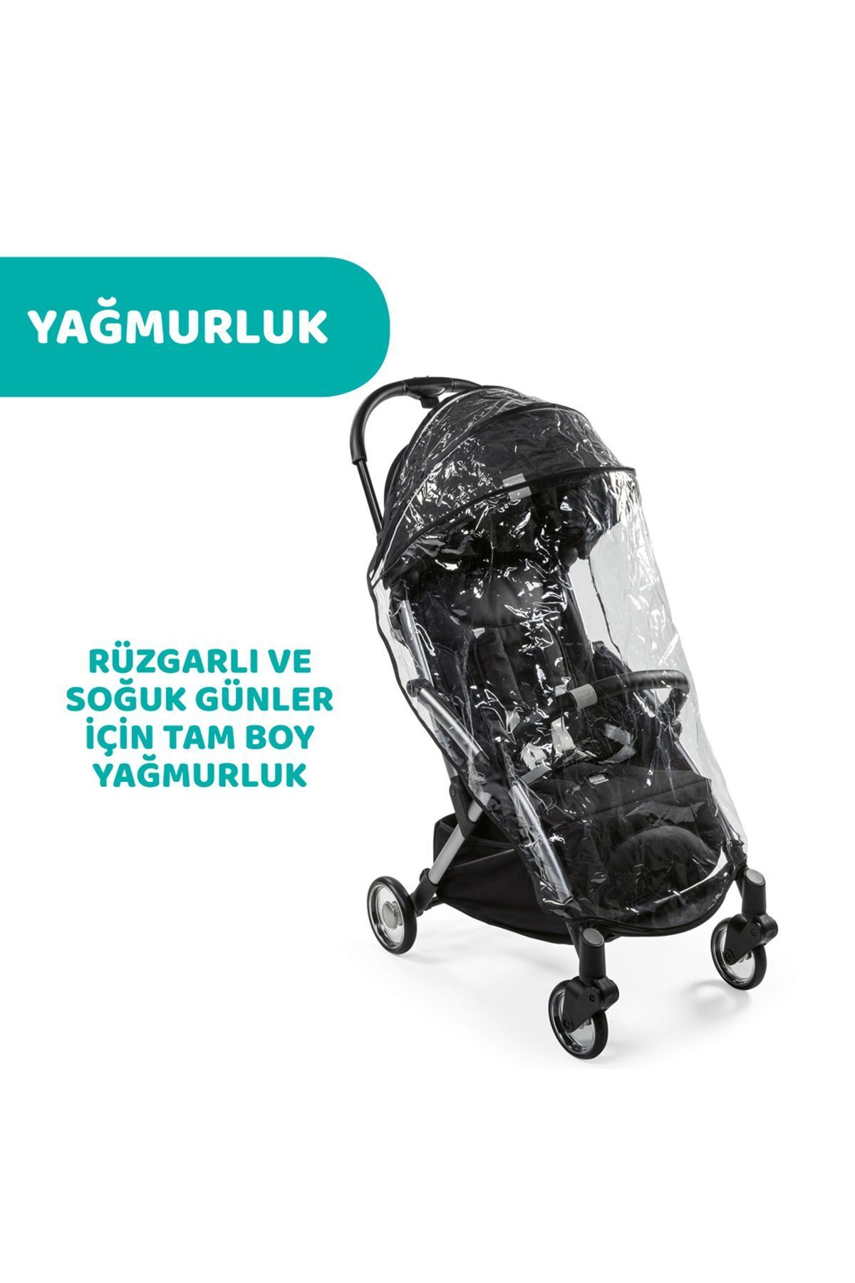 Chicco Goody Plus Graphıte Bebek Arabası fotoğrafı 5 (önizleme)