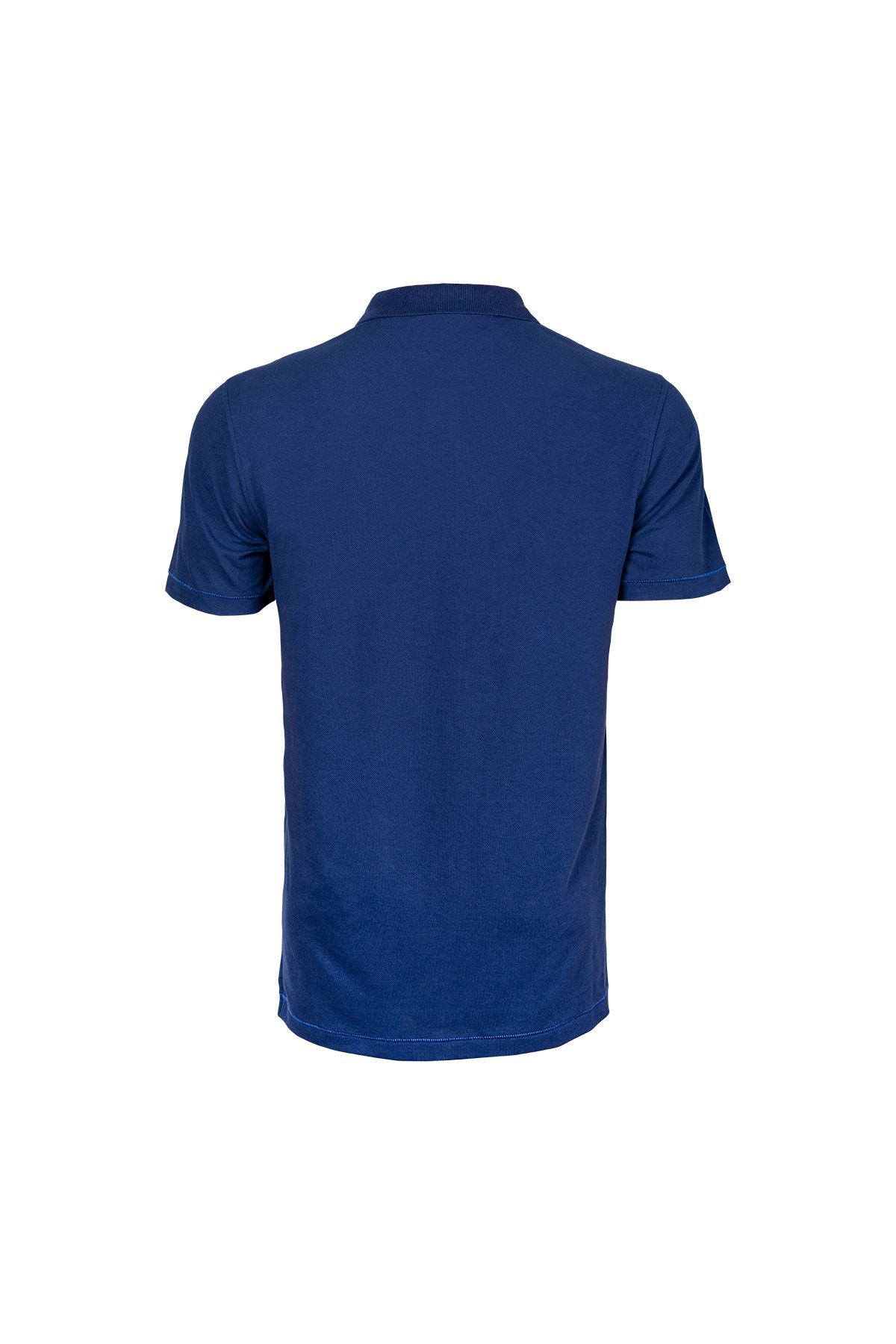 ANEMOSS-Tricou cu guler polo Anchor bleumarin pentru bărbați 2