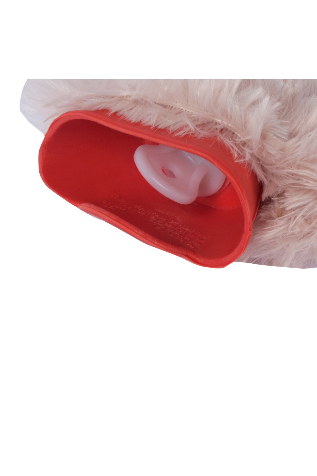 Biggdesign-Biggdesign Pomegranate Hot Water Bottle with Soft Plush Cover 68 OZ 6