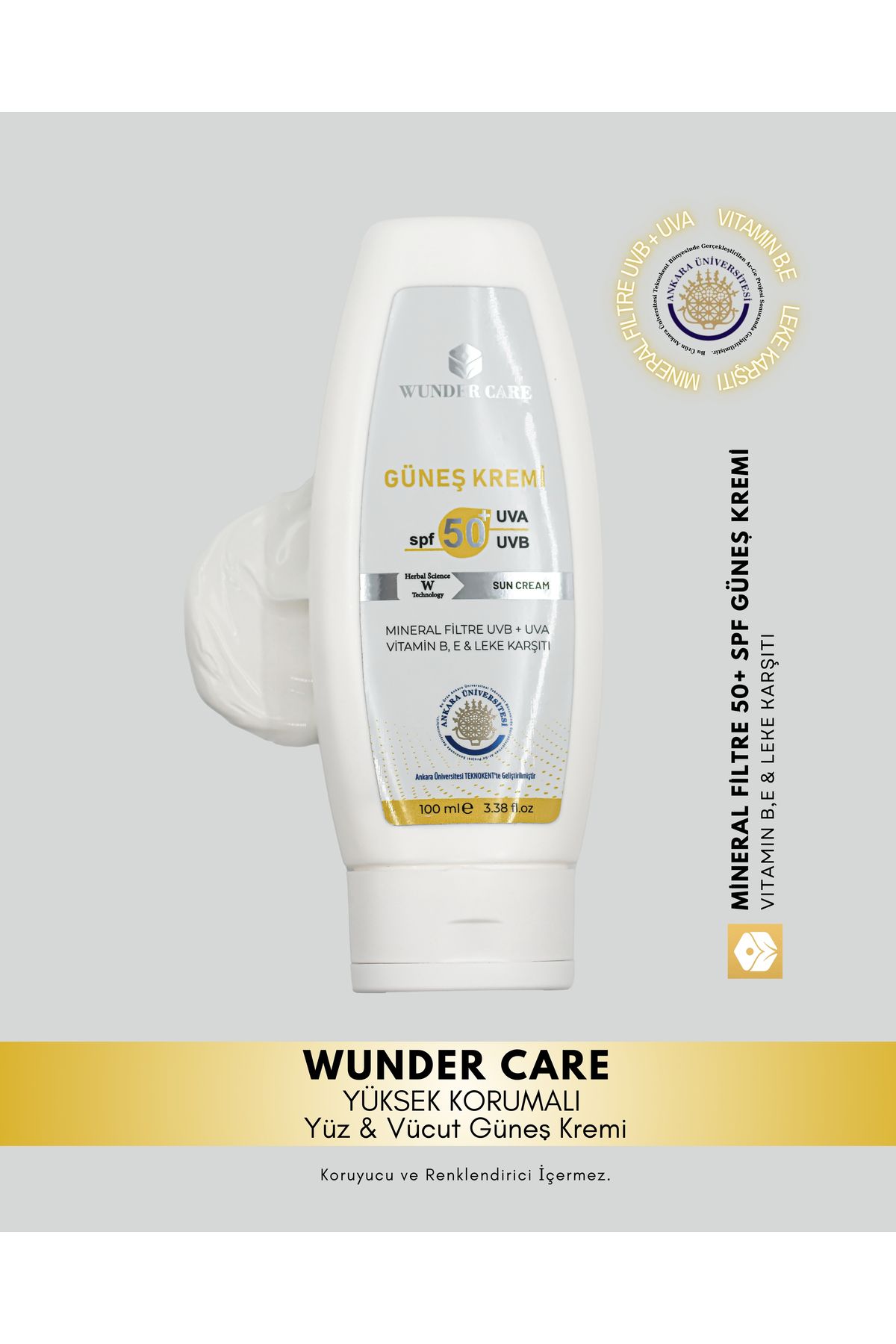 WUNDERCARE Yüz & Vücut Güneş Kremi