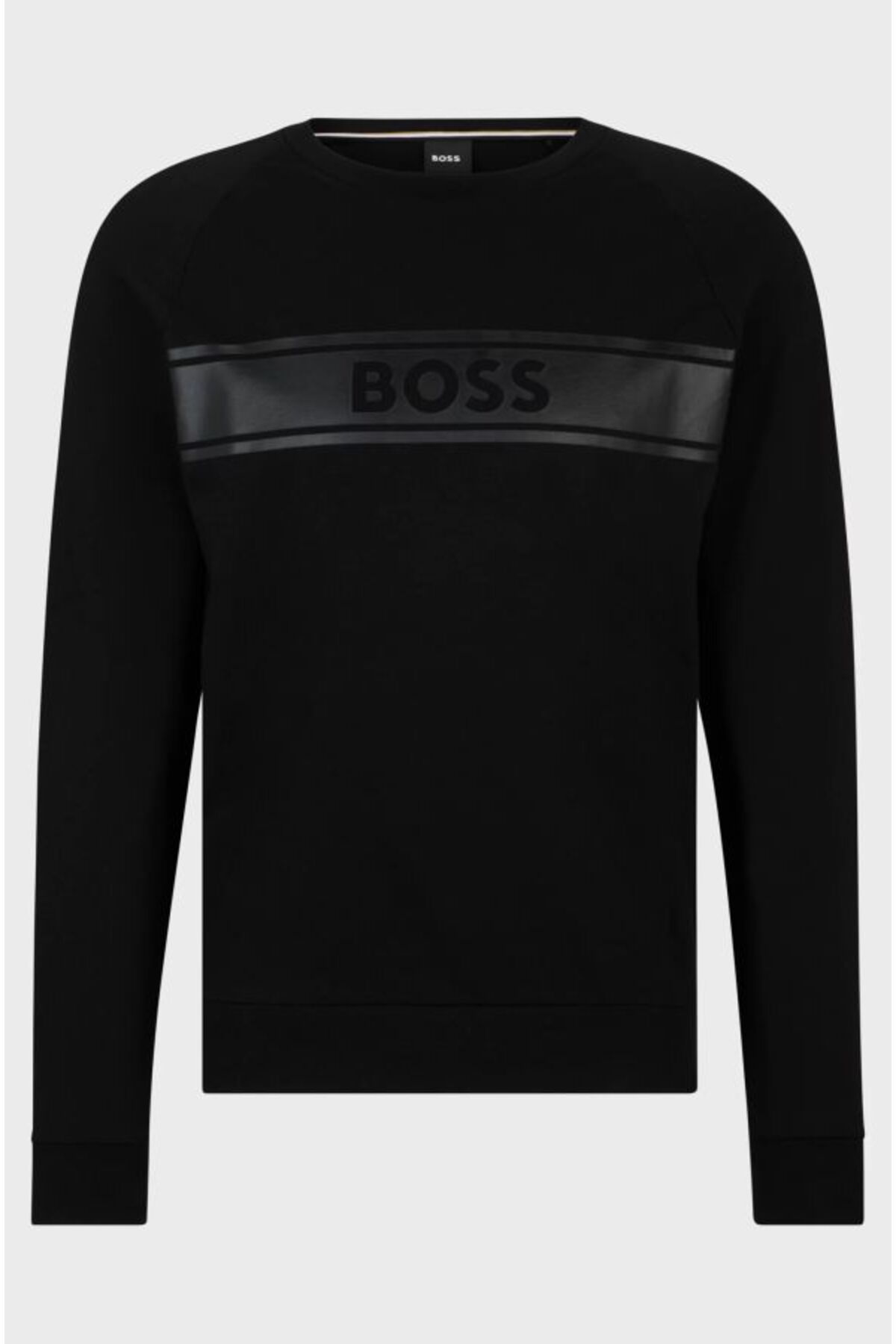 سویشرت مشکی مردانه سویی شرت اورجینال BOSS