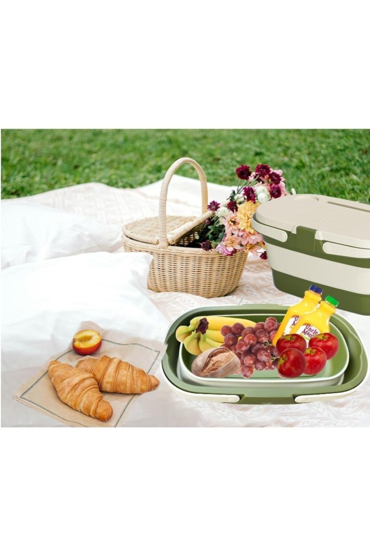 STARSTUFFS-Portable Picnic Table and Basket Set 5