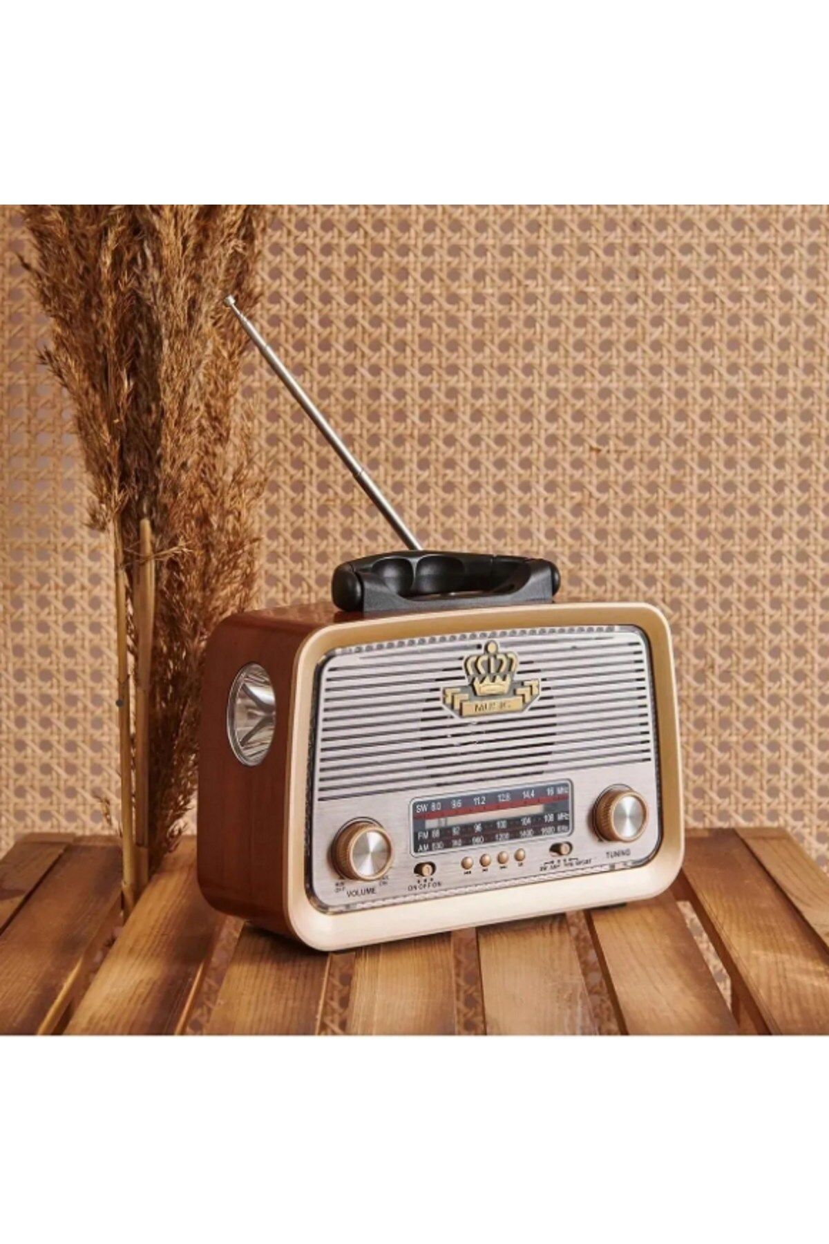 Fenerli Extra Güçlü Radyo Speaker Usb Bluetooth Taşınabilir Extra Büyük Batarya Garantili