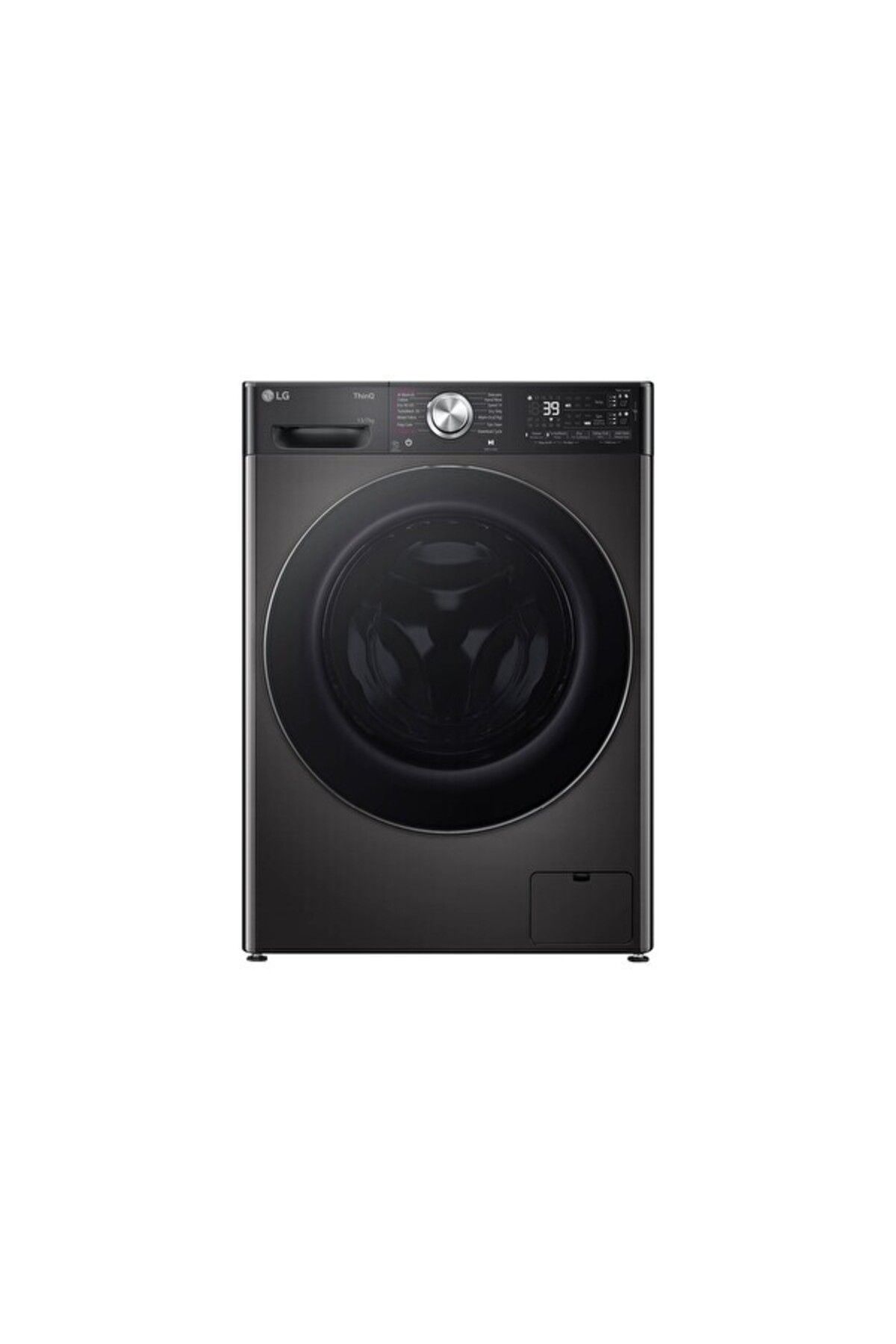 LG F4Y9Ldp2Z.apbpltk 13 KG Yıkama / 7 KG 1400 Devir Siyah Kurutmalı Buharlı Çamaşır Makinesi