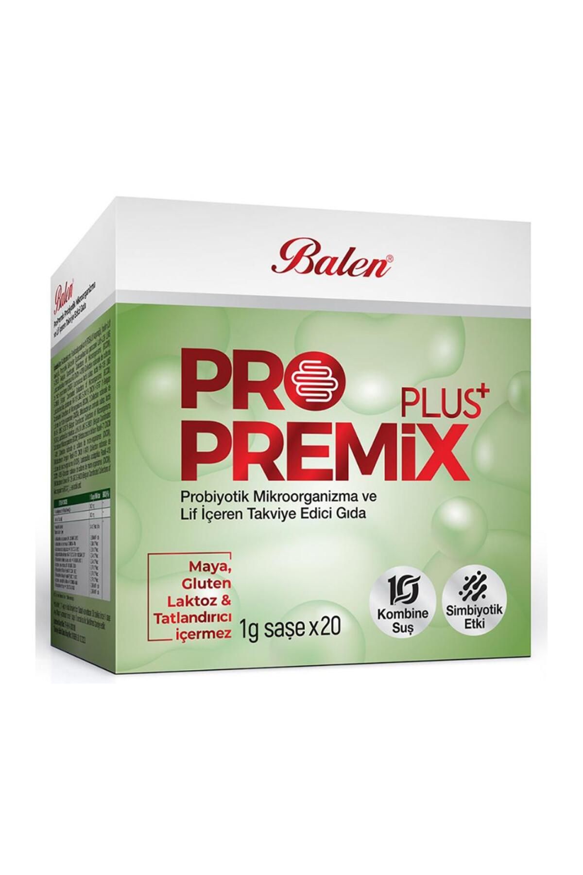 Balen Propremix Plus Probiyotik 1 gr 20 Şase