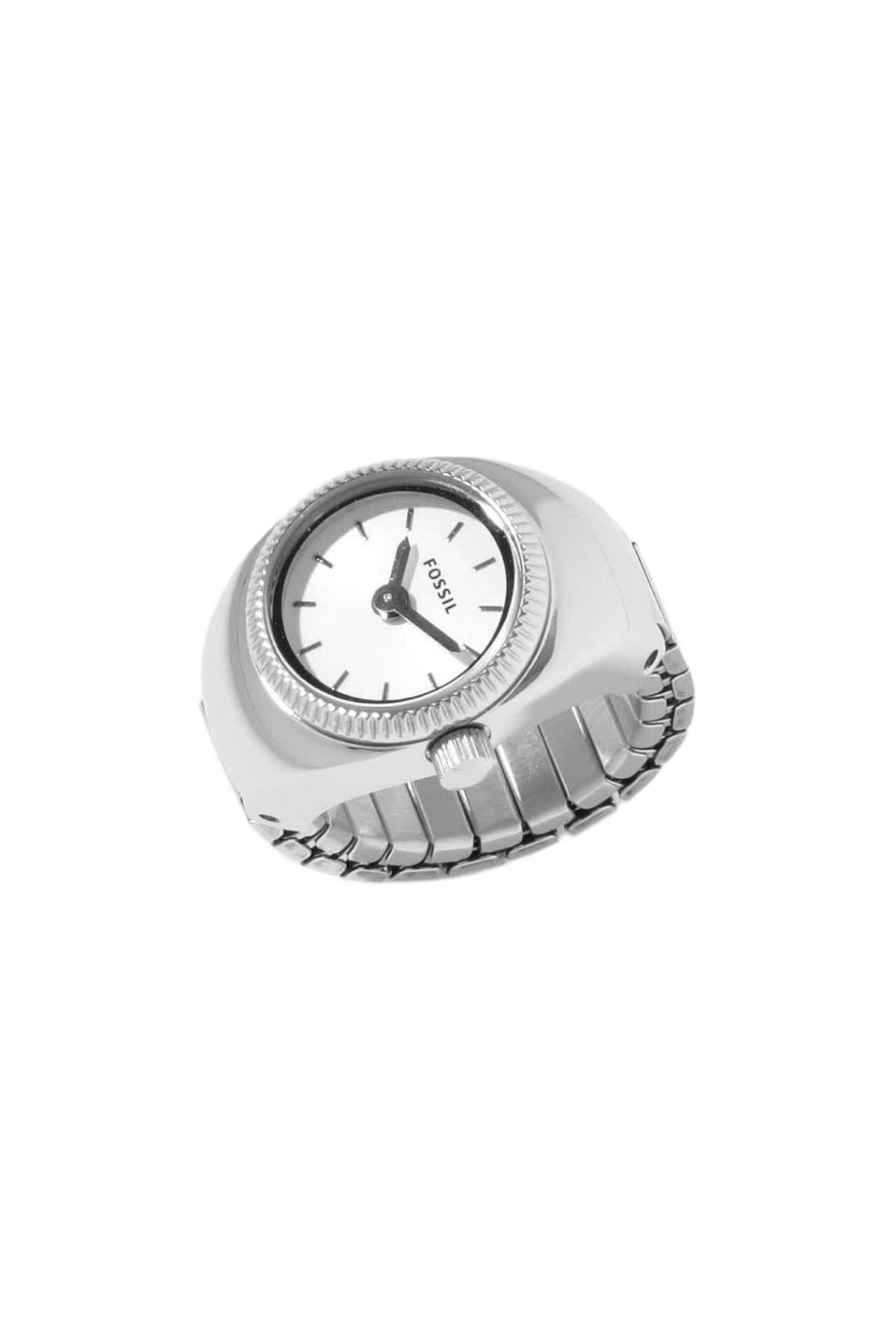 Fossil-Watch Ring Damen Ringuhr Silber Es5245 6
