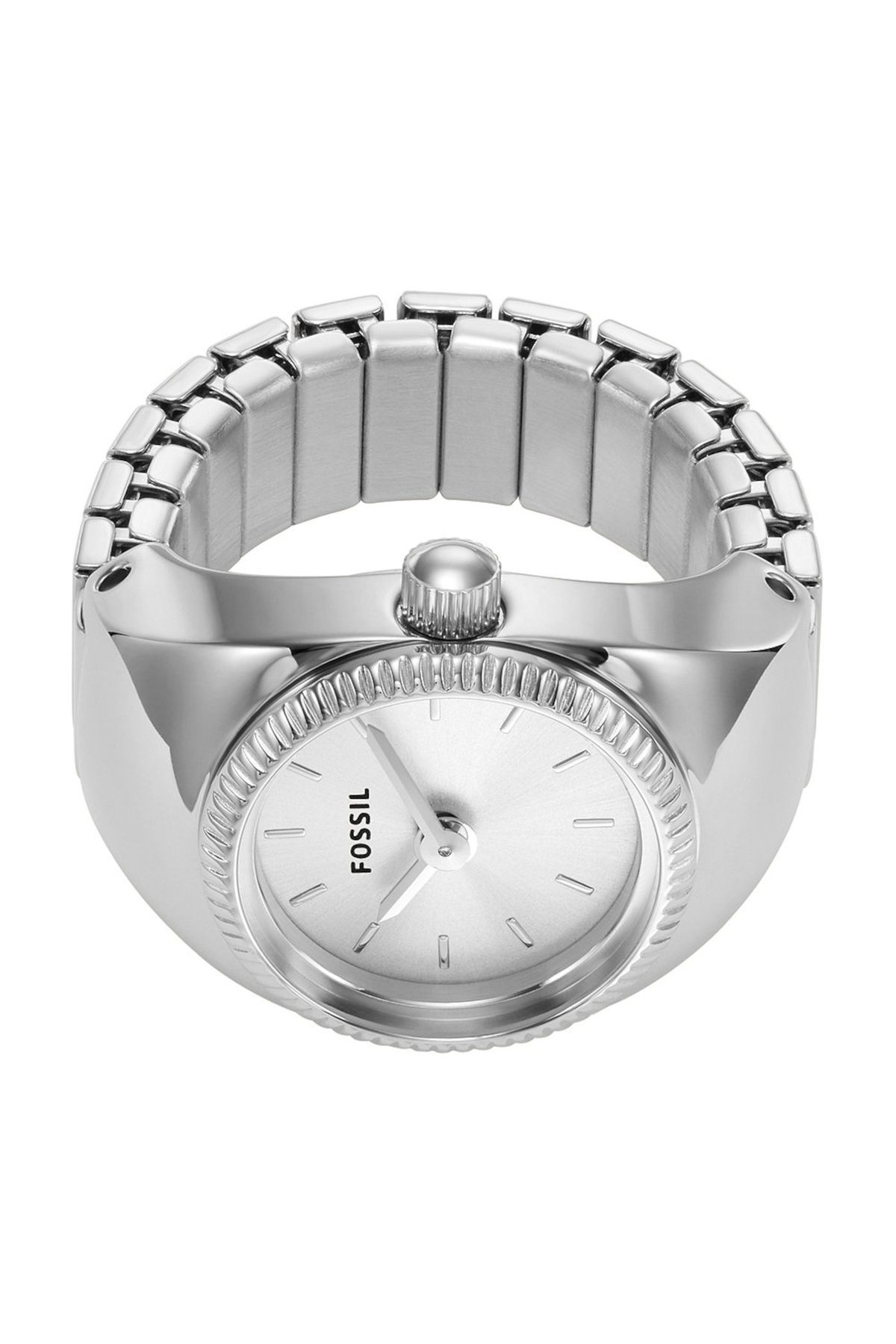 Fossil-Watch Ring Damen Ringuhr Silber Es5245 4