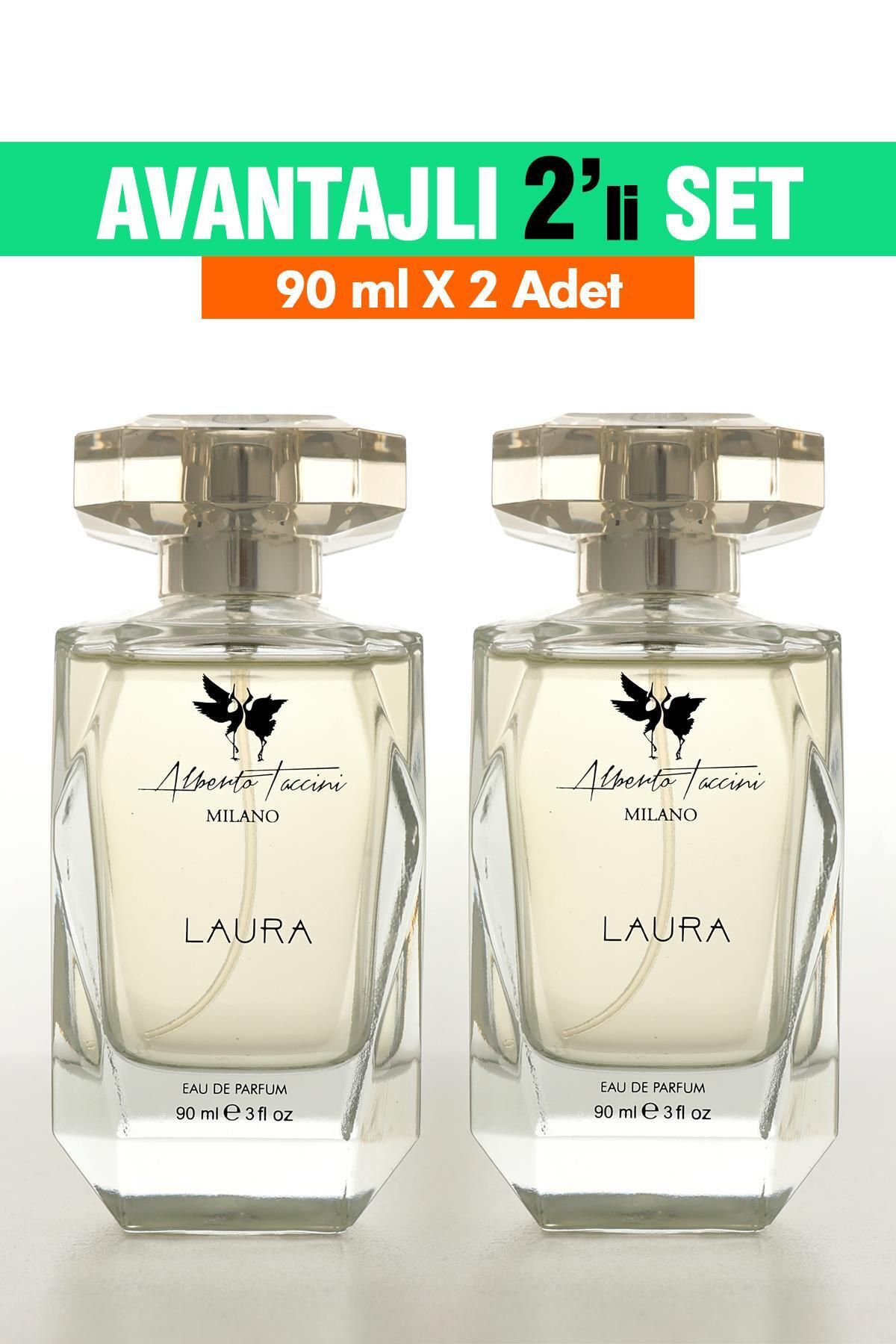 Alberto Taccini 2'li Set Laura Kadın Parfümü - 90 ml