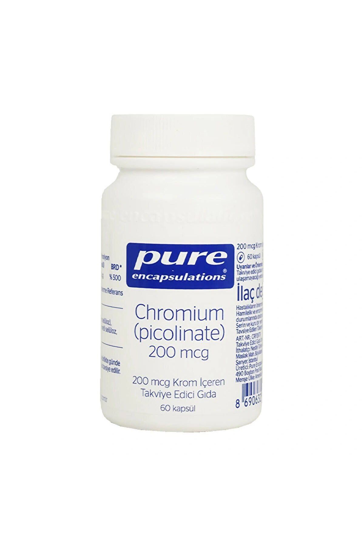 Pure-Chromium Picolinat 60 Capsules 1