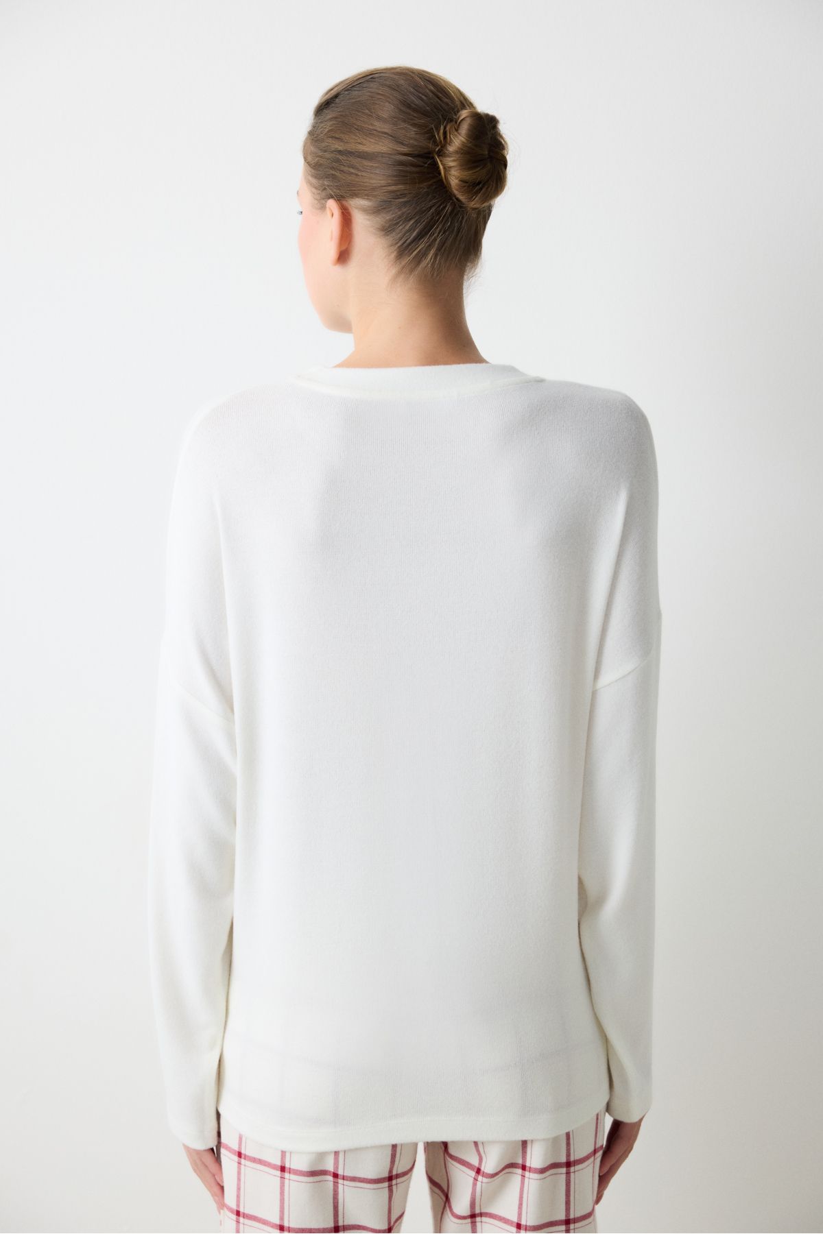 Penti-Aria Soft Ecru Sweatshirt 3