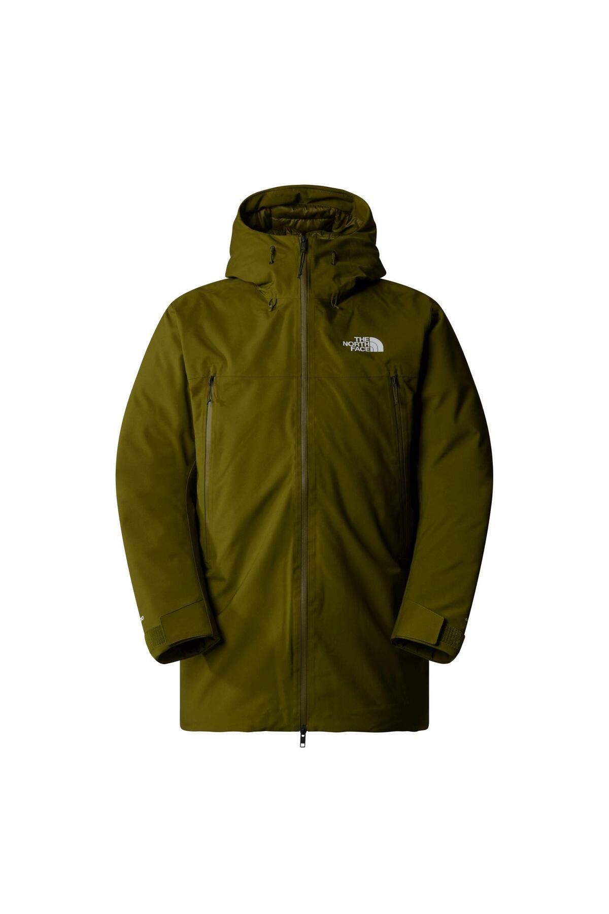 THE NORTH FACE-Mtn Range down Men's Green Parka - Nf0A88Wepib1 1