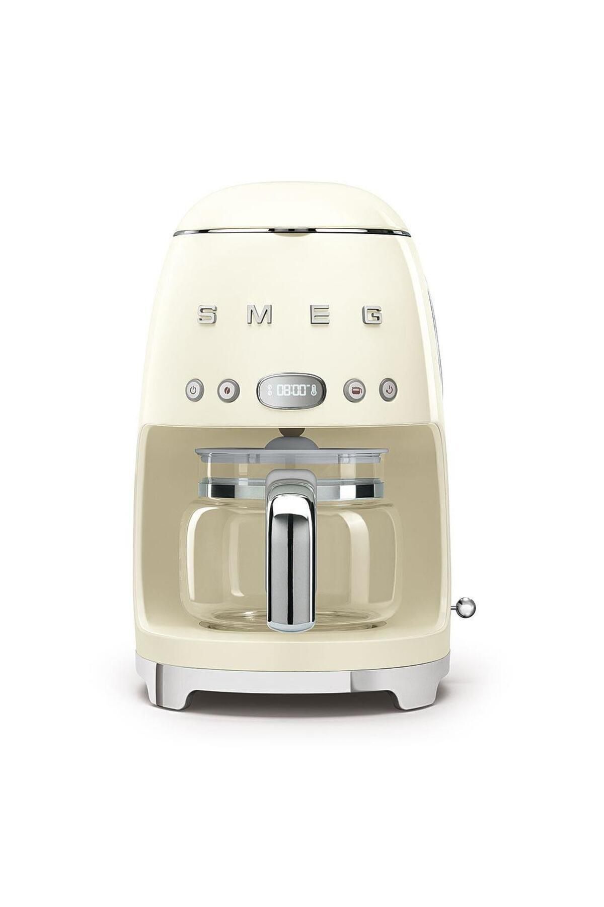 Smeg Dcf02creu Filtre Kahve Makinesi , 50’s Style, Krem-1