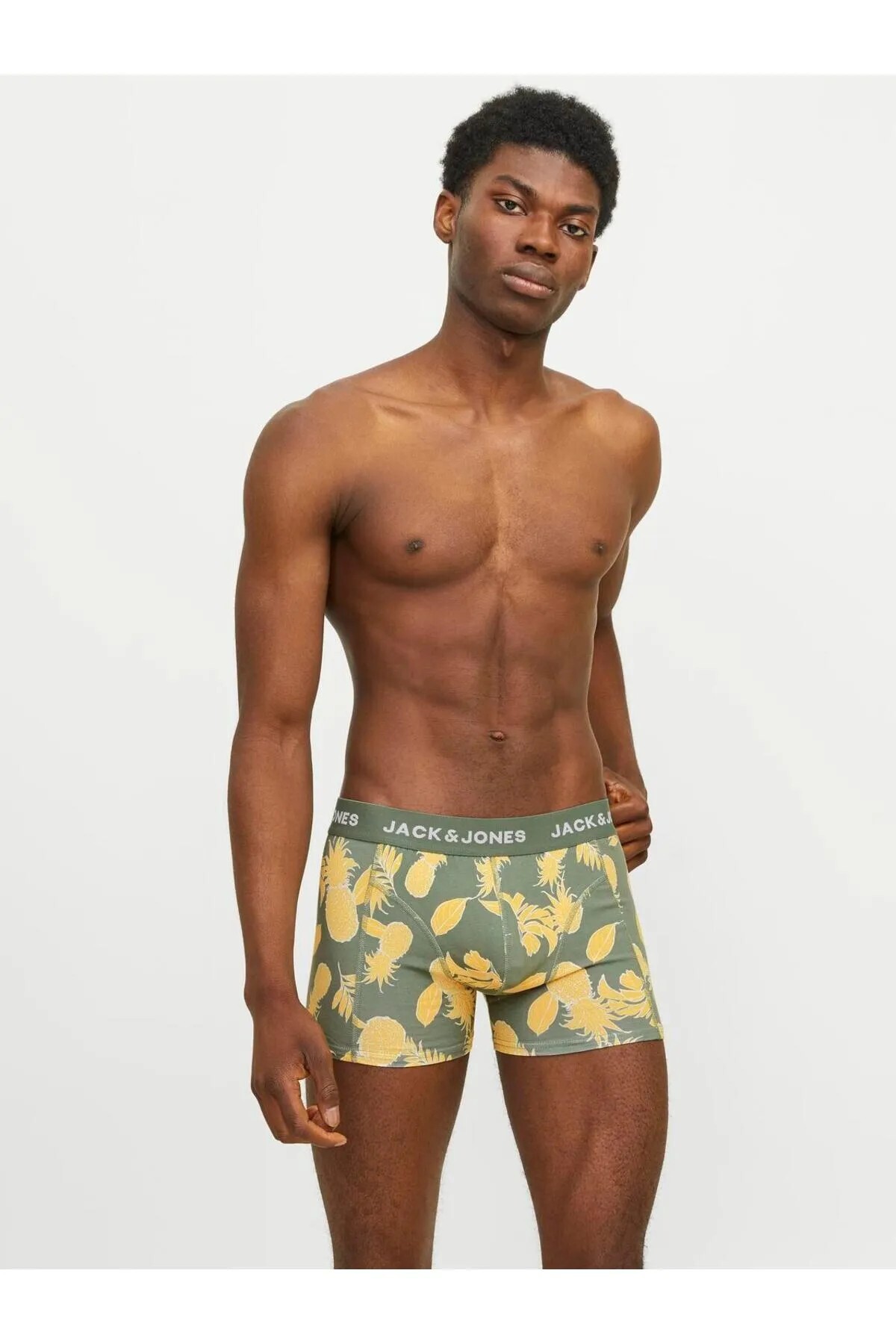 باکسر مردانه راسته فاق بلند | جک اند جونز Jack & Jones 12256550 - تصویر 2