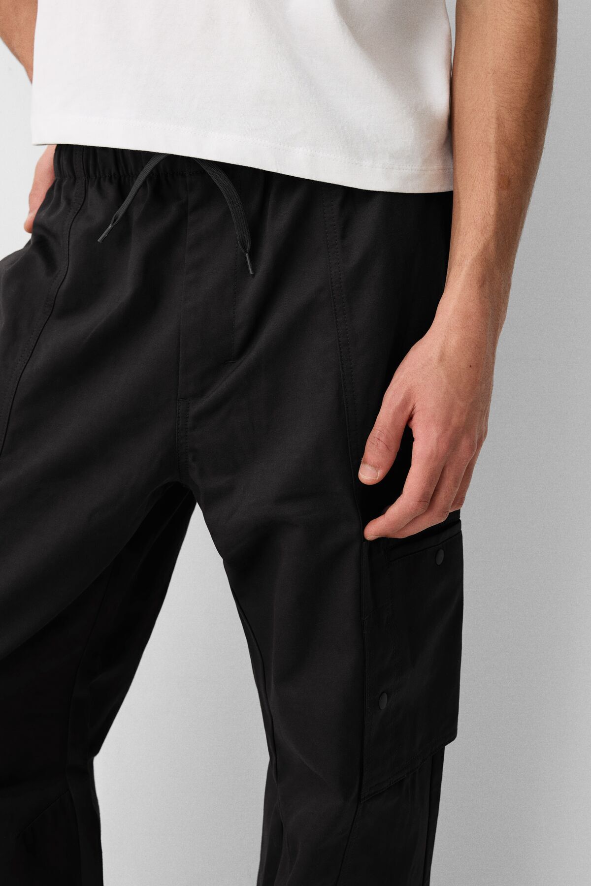 Bershka-Wide-leg multi-cargo trousers 5