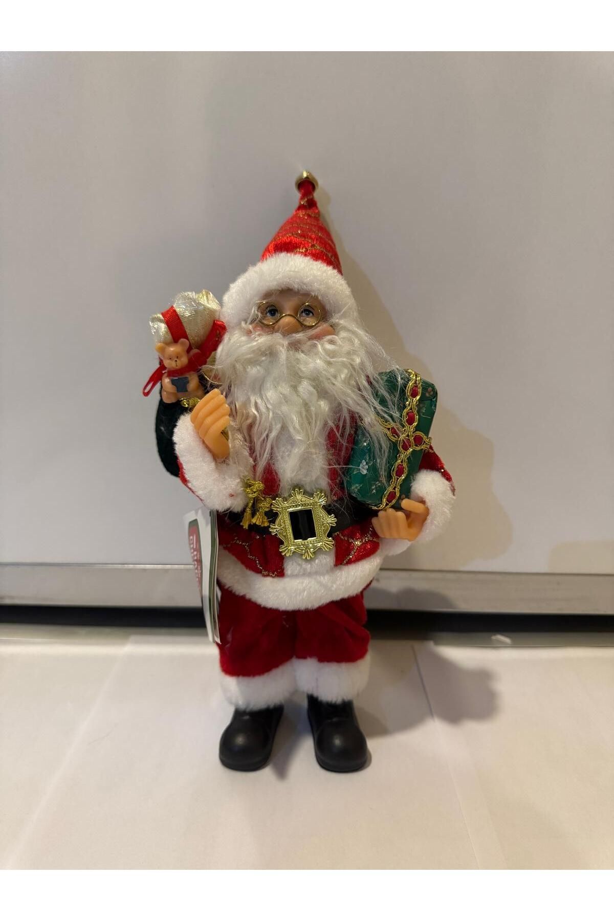 DLC-Gift Package Santa Claus on His Hand and Sack on His Back 25 cm 2