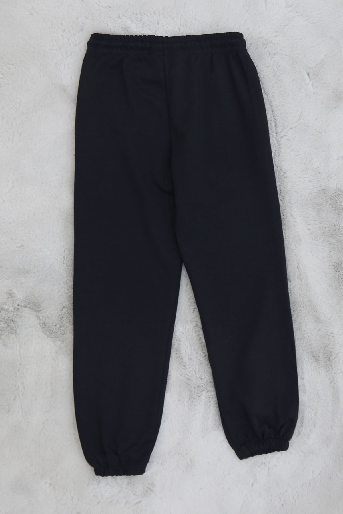 Cream-10-13 Years Old Navy Blue Children's Sweatpants - 324621 .1576 3