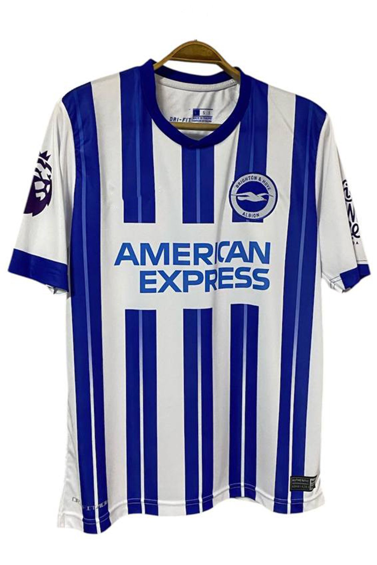 DAYIBALI DÜKKAN-Dayibali Ferdi Kadıoglu 2024/25 Blue White Short Sleeve New Season Jersey 3